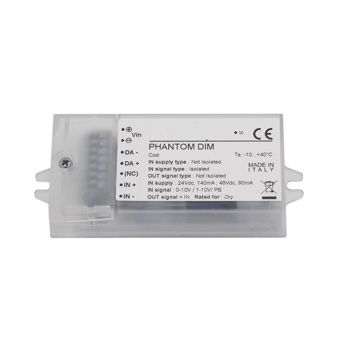Interf. 1-10V Push Button